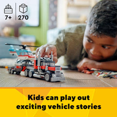 LEGO helicóptero detalle del rotor que permite juego realista