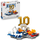LEGO frontal del set Kylian Mbappé mostrando la escena y valor coleccionable