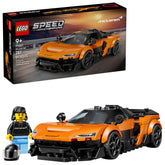 LEGO McLaren W1 vista frontal mostrando diseño y presencia para exhibir