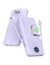 LENGSUM vista frontal del power bank mostrando diseño compacto y elegante