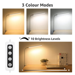 Lepro cuello gooseneck ajustable que permite dirigir la luz con precisión
