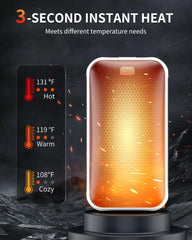 Lerat detalle de la textura que ofrece agarre cómodo y calor uniforme