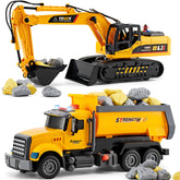 LerBao excavadora frontal mostrando diseño realista y funciones intuitivas