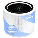 Levoit front packaging showing genuine replacement filter and clear compatibility benefit