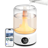 Levoit vista frontal del Neo Classic 450S con diseño y beneficio de humedad constante