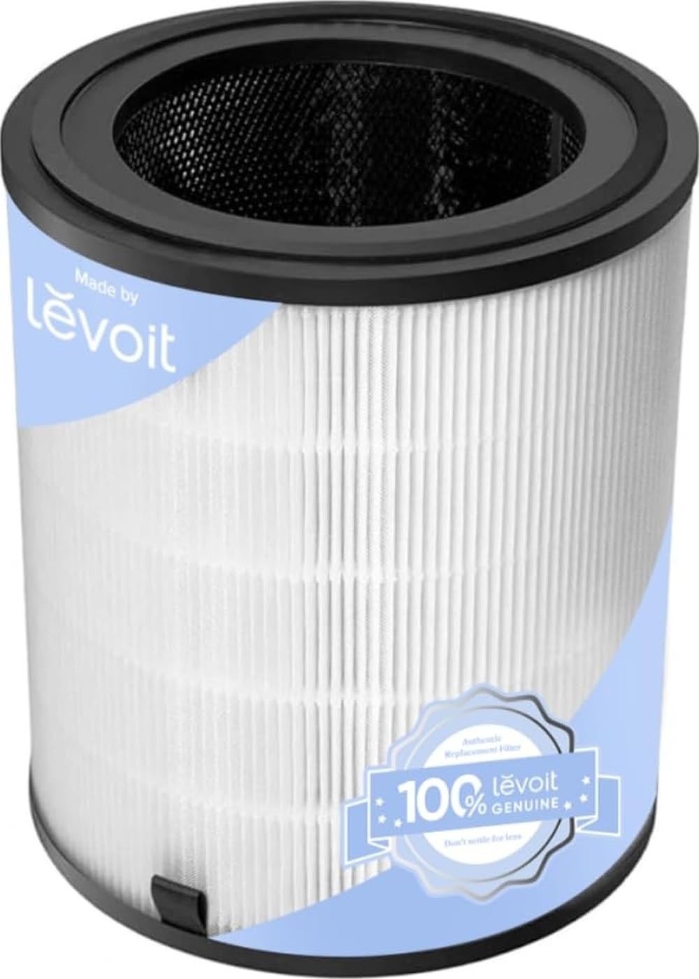Levoit filtro LV-H133 frontal del empaque mostrando autenticidad y compatibilidad