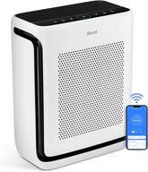 Levoit Vital 200S-P vista frontal mostrando diseño y potencia