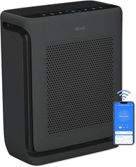 Levoit Vital 200S-P vista frontal mostrando diseño compacto y flujo de aire eficiente