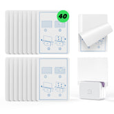 LFSYS pack frontal de 40 cartuchos adhesivos mostrando embalaje compacto y claridad de contenido