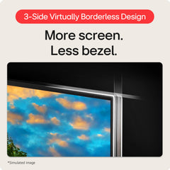 LG vista de puertos HDMI y conectores que facilita conexiones versátiles