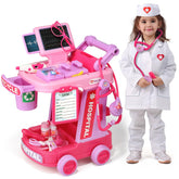 Liberry carro médico frontal mostrando organización y estabilidad