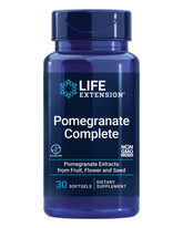 Life Extension frontal del envase mostrando 30 softgels y calidad del producto