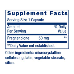 Life Extension etiqueta con ingredientes y ventaja de transparencia de formulación