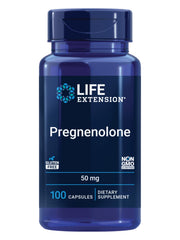 Life Extension envase frontal mostrando el producto y beneficio de apoyo hormonal