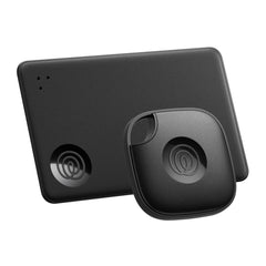 Life360 Tile pack frontal mostrando Mate y Slim, rapidez para encontrar objetos