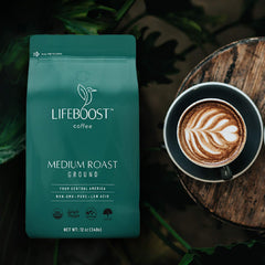 LIFEBOOST detalle del molido que destaca textura uniforme y facilidad de extracción