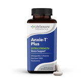 LifeSeasons envase frontal de Anxie-T Plus mostrando la etiqueta y beneficios de calma