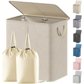 Lifewit vista frontal con tapa para mantener ropa oculta y ordenada