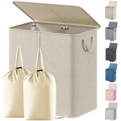 Lifewit vista frontal con tapa para mantener ropa oculta y ordenada