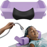 Lifewit vista frontal de la cuenca púrpura con soporte cómodo