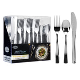 Lillian Tablesettings empaque frontal plateado mostrando cantidad y acabado brilloso