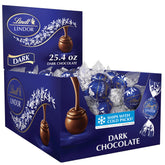 Lindt caja frontal mostrando 60 trufas y presentación premium