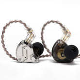 Linsoul KZ ZS10 Pro frontal con placa de acero, aspecto premium y durabilidad