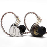 Linsoul KZ ZS10 Pro frontal mostrando embalaje y aspecto profesional