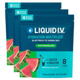 Liquid I.V. paquete frontal 48 sobres mostrando tamaño y conveniencia