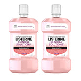 Listerine frente del pack doble mostrando las dos botellas y la marca