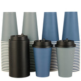 LITOPAK paquete frontal de vasos 16 oz muestra cantidad y colores