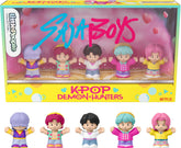 Little People Collector Saja Boys frontal mostrando set completo y atractivo de exhibición
