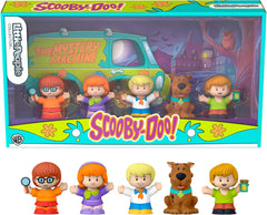 Little People COLLECTOR imagen frontal del paquete con ventana y Mystery Machine, ideal para exhibir