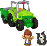 Little People tractor frontal mostrando colores y diseño resistente para juego seguro