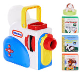 Little Tikes proyector frontal mostrando texto proyecto, facilita lectura interactiva