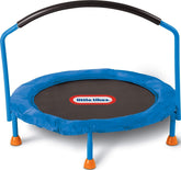 Little Tikes trampolín frontal mostrando diseño y estabilidad
