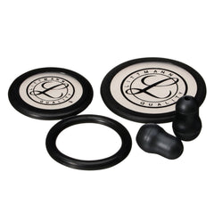 Littmann primer plano del diafragma tunable mostrando textura y mejora acústica