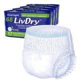 LivDry frente del empaque mostrando cantidad y talla, transmite confianza
