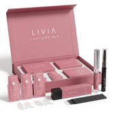 LIVIA kit presentación frontal mostrando todo el contenido y ahorro