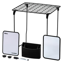 LockerMate estante frontal mostrando organización y ahorro de espacio