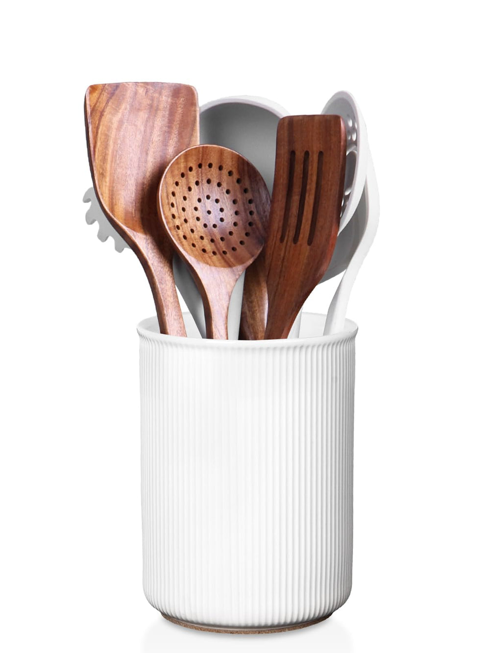 LoeJan portautensilios vista frontal elegante y ahorro de espacio