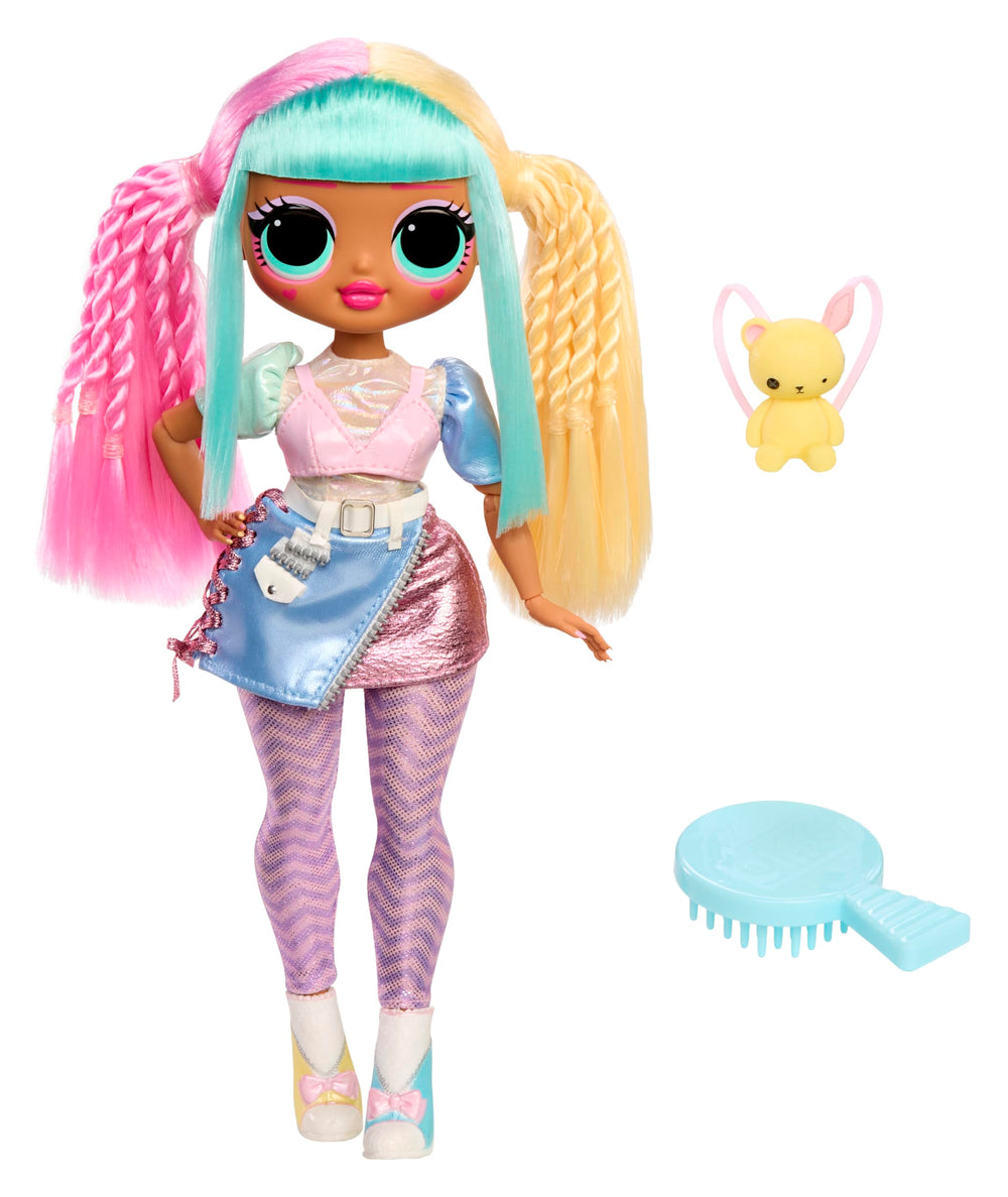 L.O.L. Surprise! Candylicious en empaque frontal mostrando moda