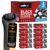 London Labs empaque frontal negro mostrando cantidad y talla