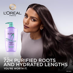L'Oreal Paris textura del acondicionador rehidratante, desenreda sin pesar