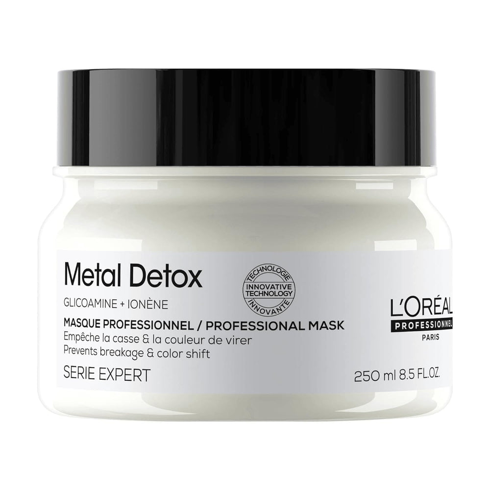 L'Oréal Professionnel mascarilla frontal mostrando envase y beneficio protección