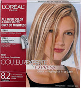 L'Oreal Paris caja frontal mostrando kit completo y beneficio de resultado profesional
