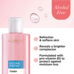 L'Oreal Paris primer plano de Pro‑Vitamina B5 en la fórmula, hidrata