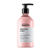 L'Oréal Professionnel frontal del envase mostrando diseño y beneficio de protección del color