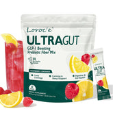 Loroc'e UltraGut frente del envase mostrando el diseño y sabor