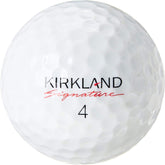 LostGolfBalls pack frontal de 50 pelotas Kirkland muestra cantidad y empaque